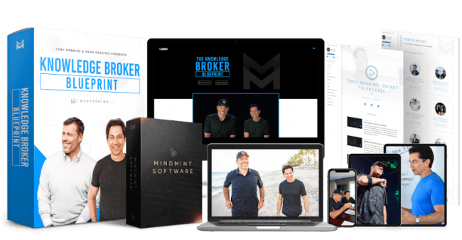 Tony Robbins, Dean Graziosi – The Knowledge Broker Blueprint