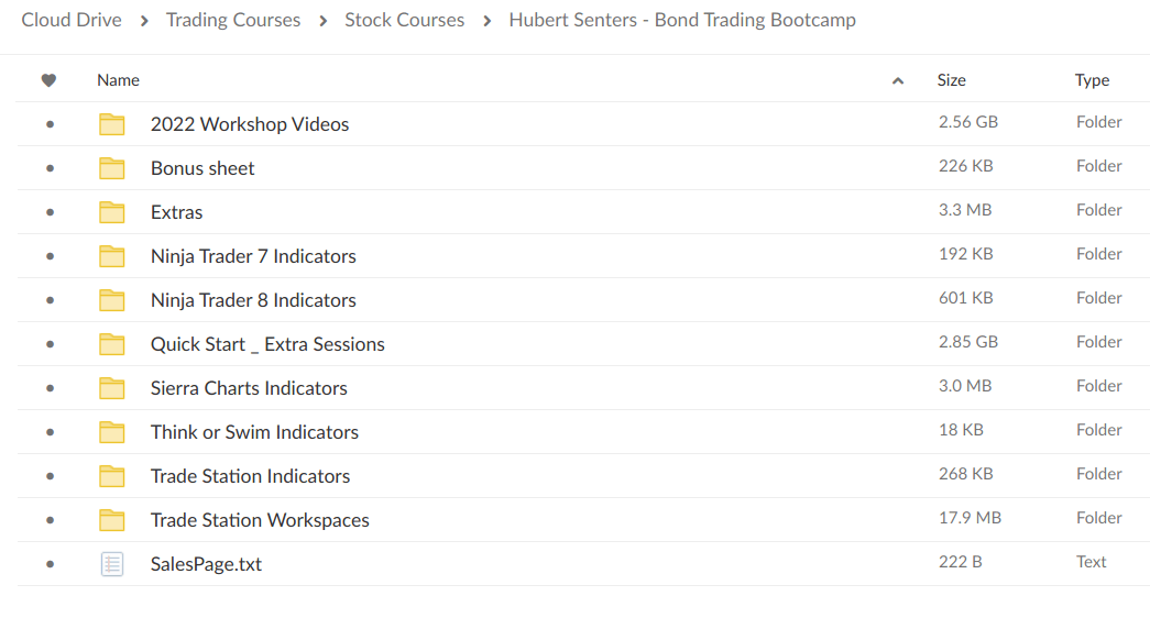 Hubert Senters – Bond Trading Bootcamp