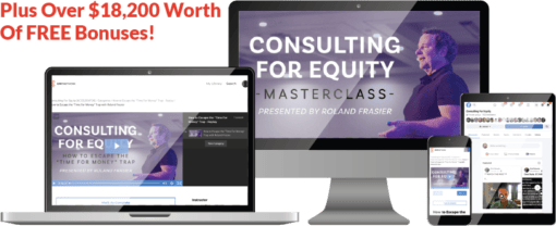 Roland Frasier – Consulting For Equity Masterclass (Special Group Buy)
