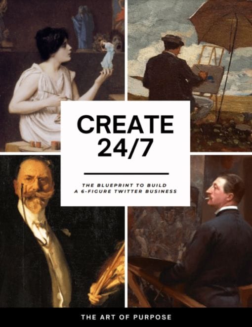 [SUPER HOT SHARE] The Art Of Purpose – Create 24/7-The Blueprint to Build a 6-Figure Twitter Business Download – WSO Downloads – The #1 Source For Latest Internet Marketing Products