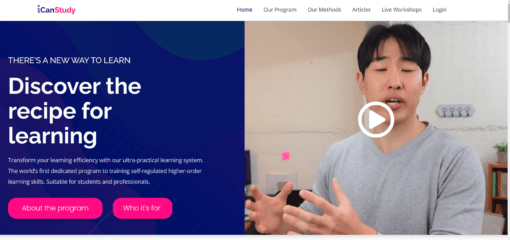 Icanstudy - Dr Justin Sung