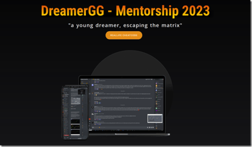 [VIP SHARE] DreamerGG – Mentorship 2023