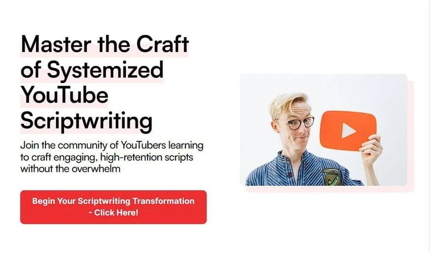 George Blackman – The YouTube Scriptwriter's Playbook Course Download