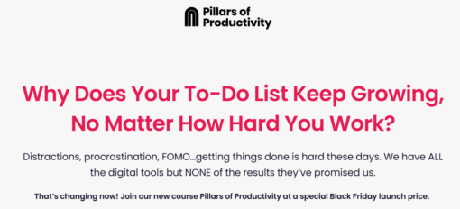 Tiago Forte – Pillars Of Productivity (GB)