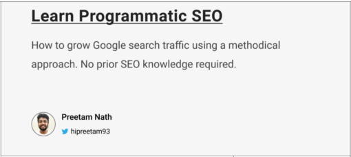 Preetam Nath - Learn Programmatic SEO Download