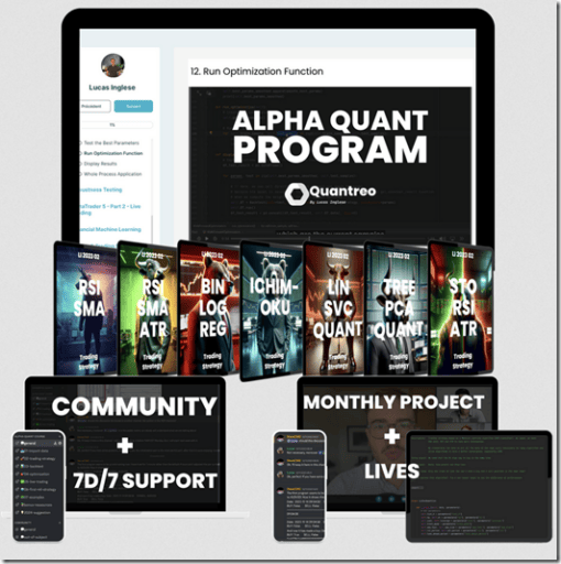 [VIP SHARE] Quantreo – Alpha Quant Program