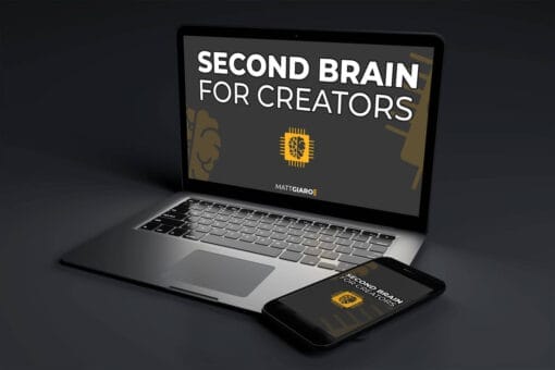 Matt Giaro – Second Brain For Content Creators - Course Download
