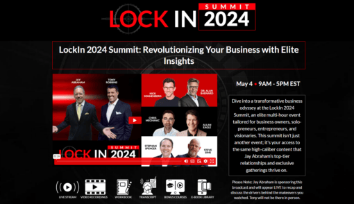 [VIP SHARE] Jay Abraham – Lock In Summit 2024
