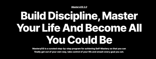 [VIP SHARE] Ross Harkness – MasteryOS