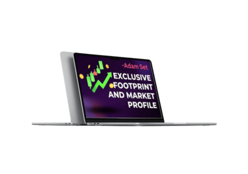Adam Set – Exclusive Footprint and Market Profile on Laptop