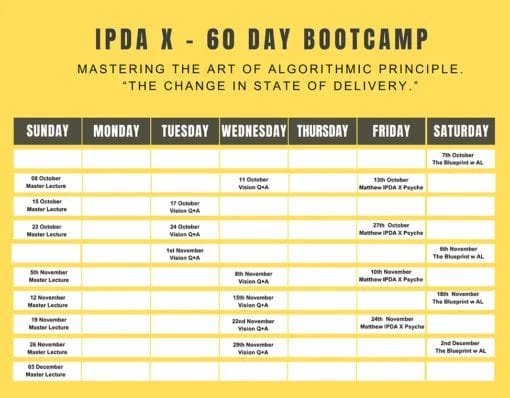 IPDA X 60 Day BOOTCAMP Download