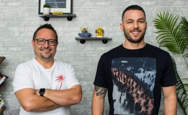 Offline Sharks - Tom Gaddis along with my partner Nick Ponte