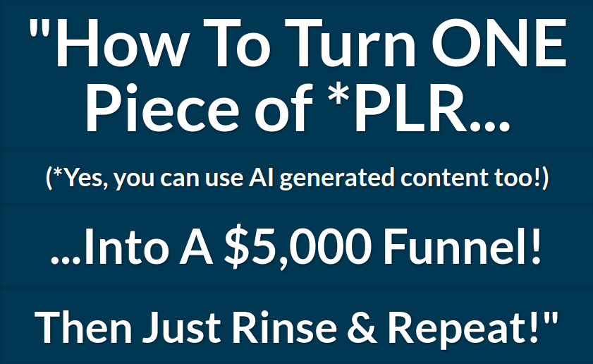Download Tony Shepherd - $5K PLR And AI Strategy