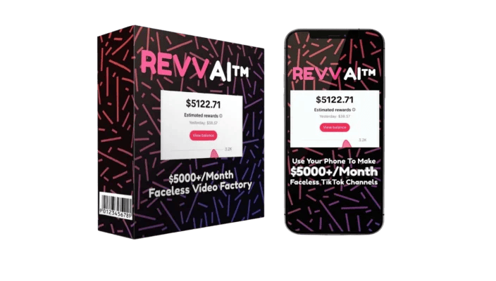 Download REVV AI - How I Made $5000/Month With A Faceless Video Factory