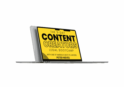 PETER NIEVES (Attorney) – The 3-Day Content Creators Legal Bootcamp