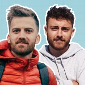 Nathaniel Drew and Johnny Harris