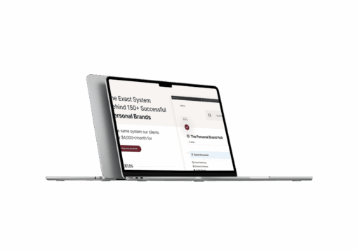 Notus – The Personal Brand Hub - The Exact System Behind 150+ Successful Personal Brands
